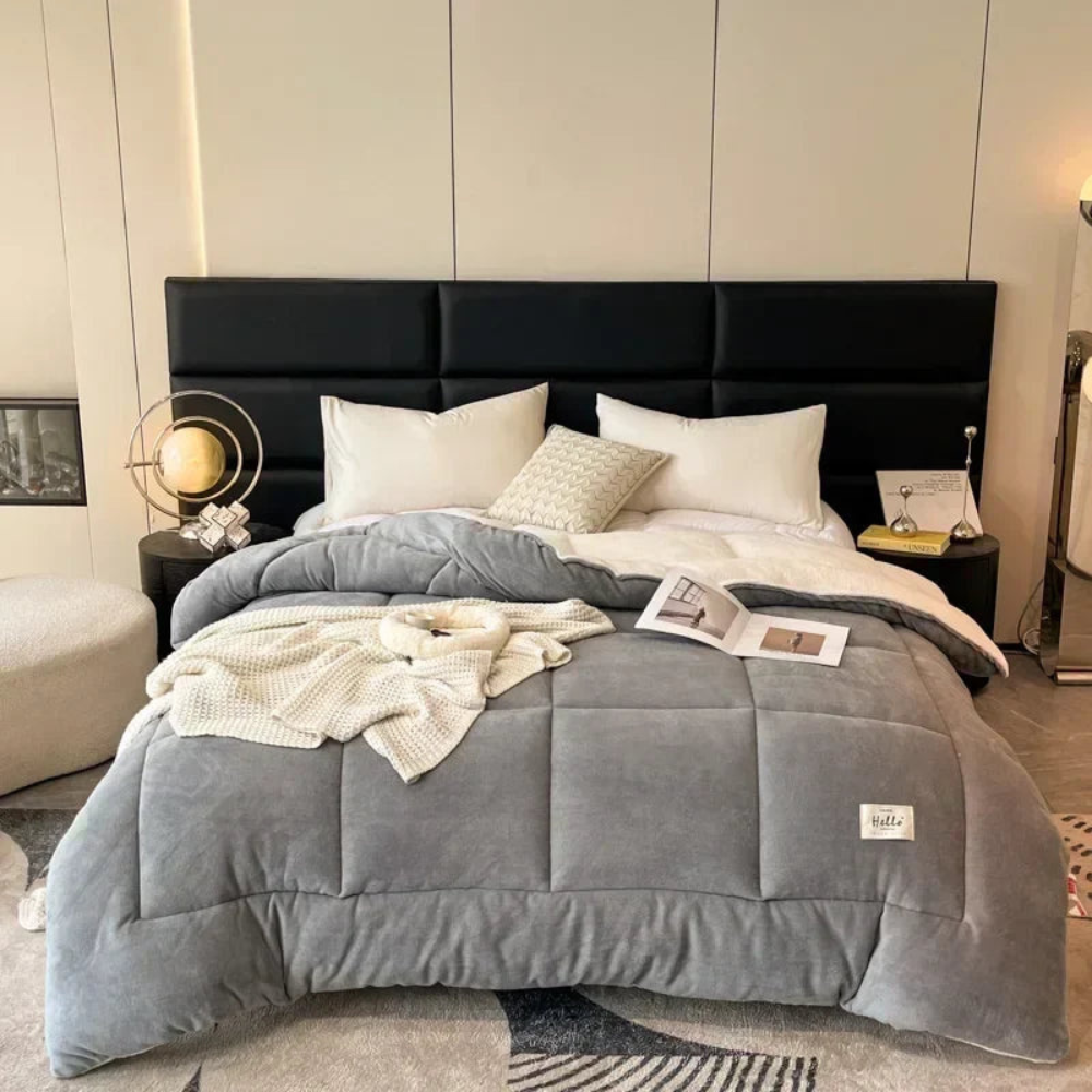 Thick Weighted Blanket for Bed | Cloud Soft Layered Warmth for Cold Weather Comfort