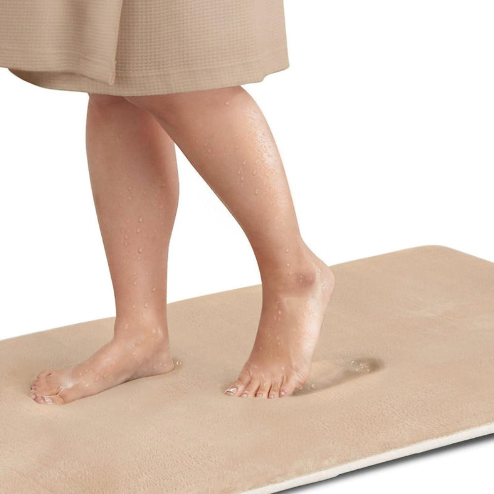 Bathroom Plush Non Slip Bath Mat | Memory Foam Comfort