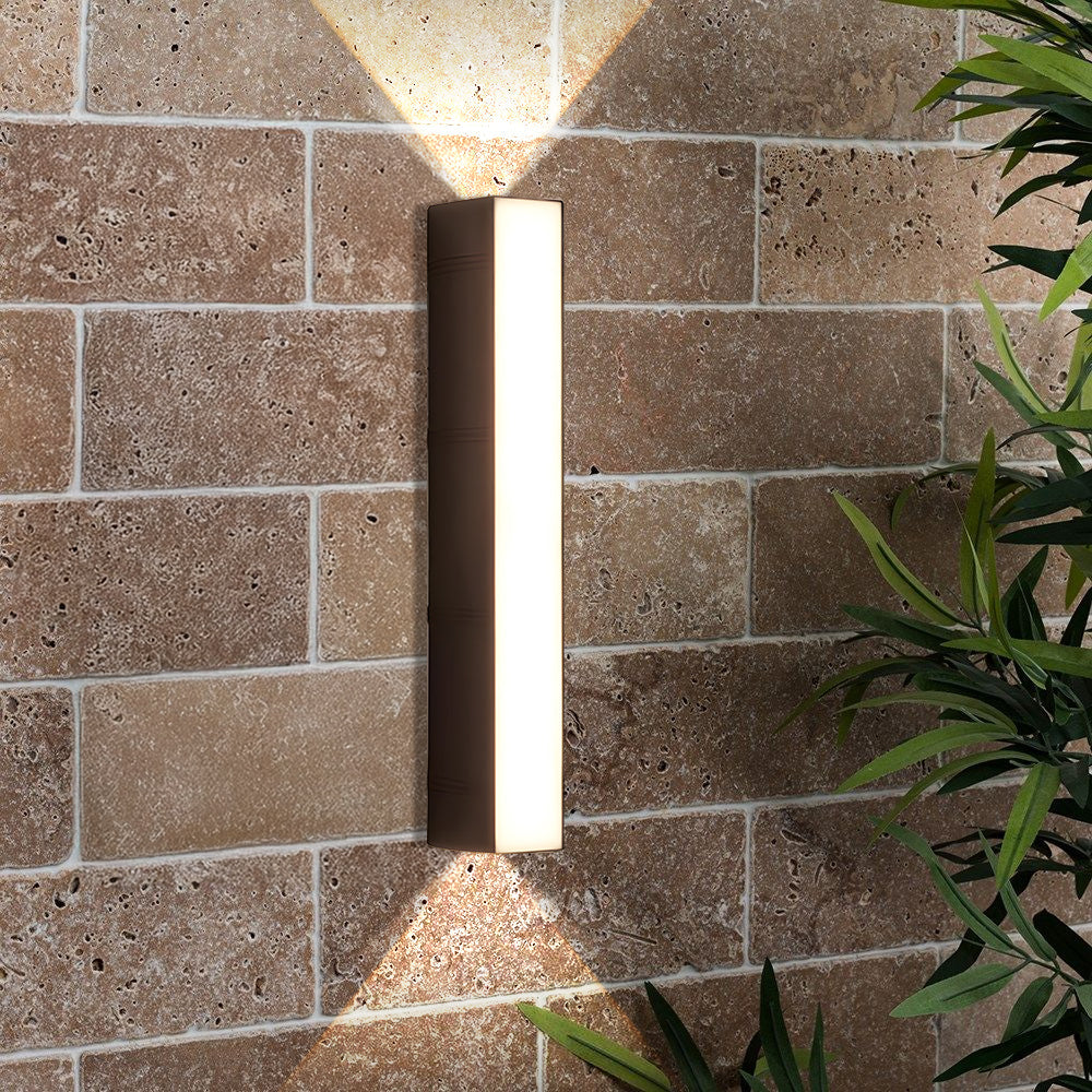 IP54 Waterproof LED Outdoor Wall Light, Outdoor Indoor Upper, Middle And Lower Three-way Luminous