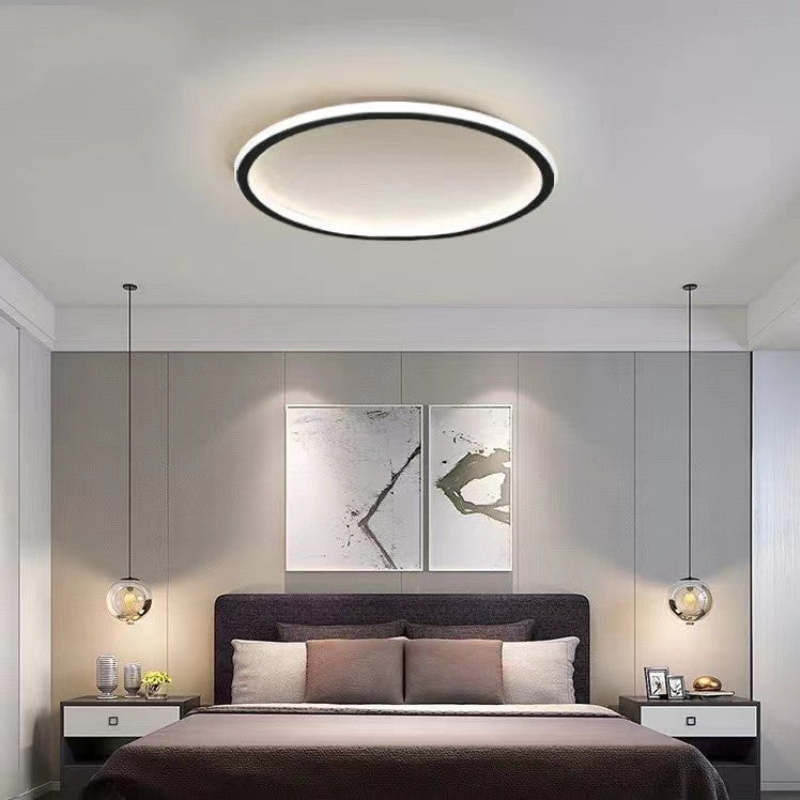 Modern Minimalist LED Ceiling Light – Sleek Flush Mount for Contemporary Interiors
