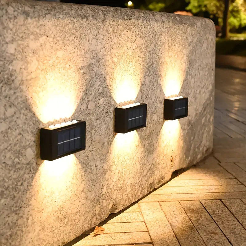 Modern Outdoor LED Wall Light | Up & Down Beam Effect