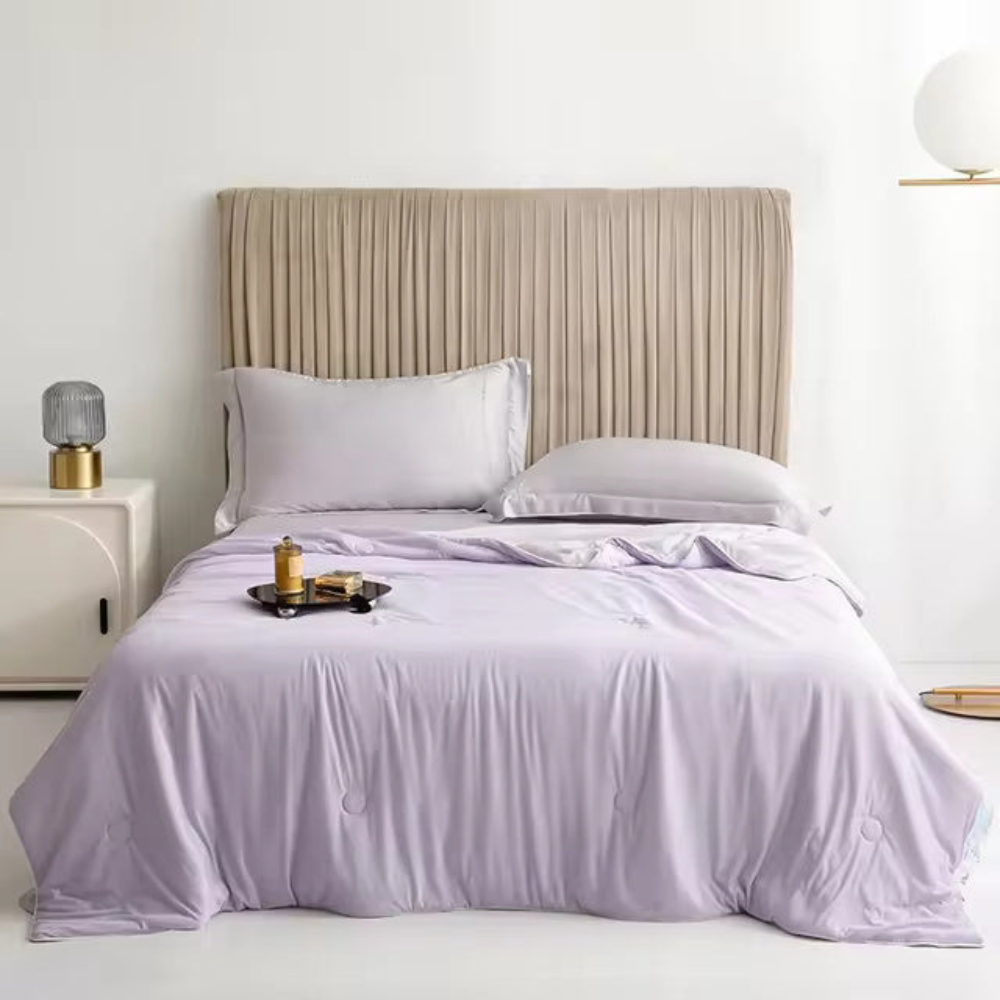 Bedroom Soft Cooling Blanket | Lightweight Breathable Design