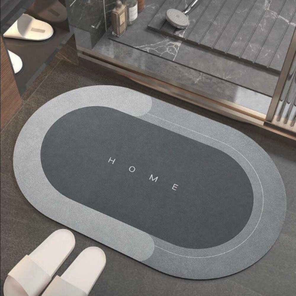 Bathroom Non Slip Bath Mat | Super Absorbent Design