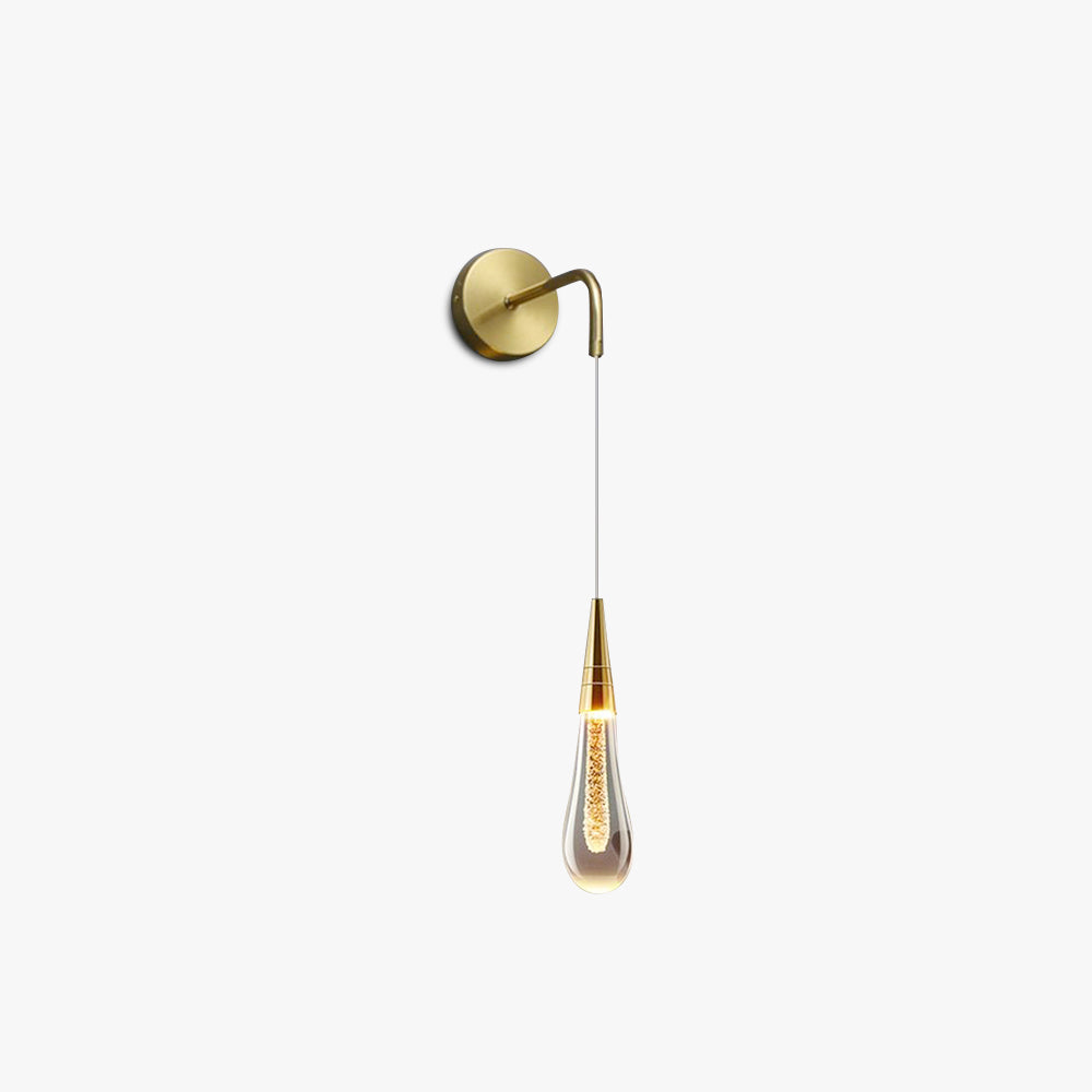 Modern Teardrop Pendant Light – Elegant LED Hanging Lamp