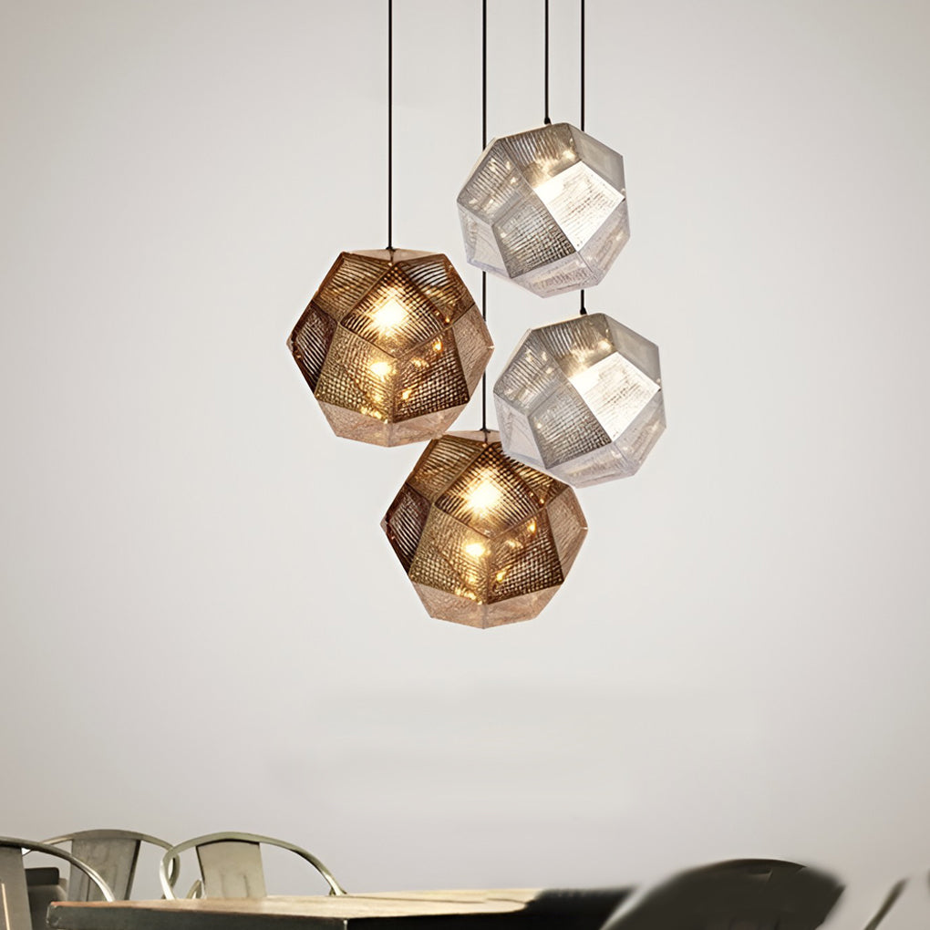 Geometric Cluster Pendant Light – Modern Luxury Statement Lighting