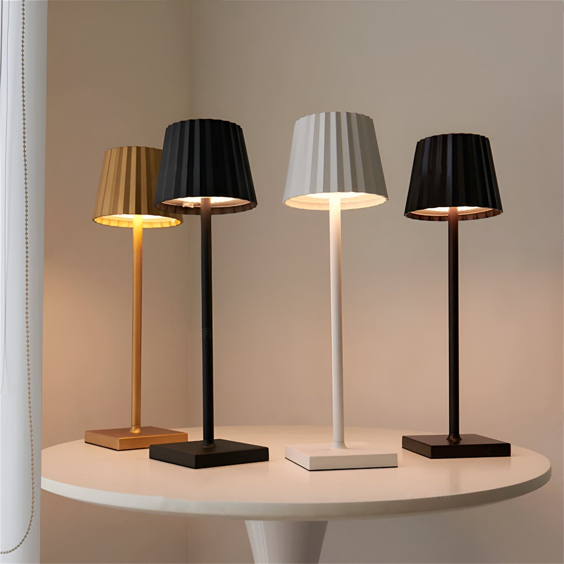 Homora Lumina Touch LED Table Lamp – Modern Rechargeable Lighting