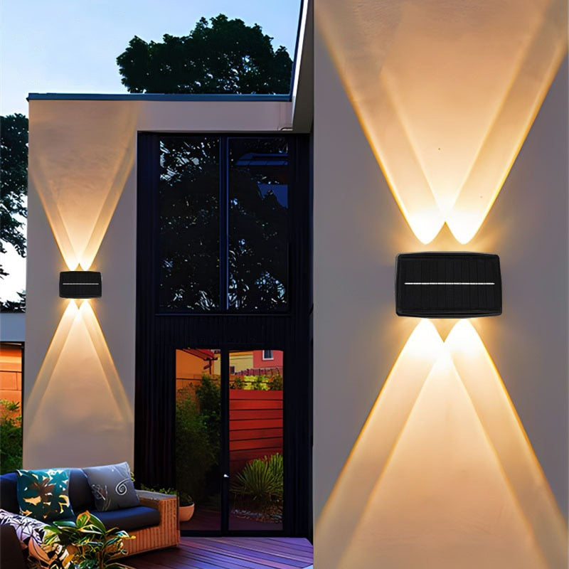 Outdoor LED Wall Light – Modern Up & Down Lighting Effect